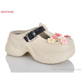 Крокси жіночі літні Літо QQ89-3 (6 пар р.36-41) "QQ&Панда" недорого оптом від прямого постачальника