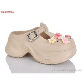 Крокси жіночі літні Літо QQ89-4 (6 пар р.36-41) "QQ&Панда" недорого оптом від прямого постачальника