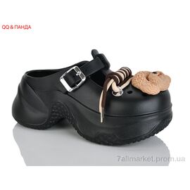 Крокси жіночі літні Літо QQ83-1 (6 пар р.36-41) "QQ&Панда" недорого оптом від прямого постачальника