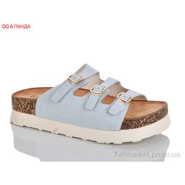 Фотография Шлепки женские облегченные Лето QQ132-4 (8 пар р.36-41) "QQ&Панда" недорого оптом от прямого поставщика