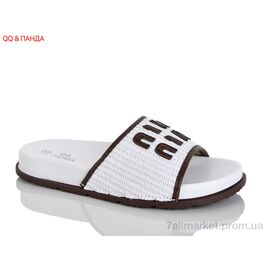 Фотография Шлепки женские облегченные Лето QQ109-2 (8 пар р.36-41) "QQ&Панда" недорого оптом от прямого поставщика
