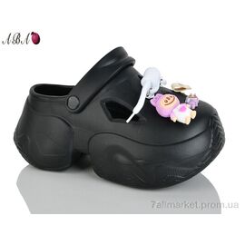 Крокси жіночі літні Літо QQ8ABA1-1 (6 пар р.36-41) "Aba" недорого оптом від прямого постачальника