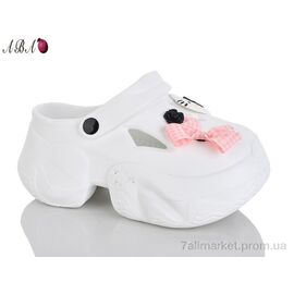 Крокси жіночі літні Літо QQ8ABA2-2 (6 пар р.36-41) "Aba" недорого оптом від прямого постачальника