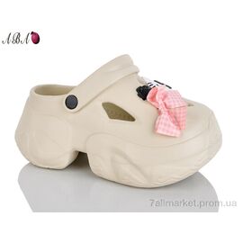 Крокси жіночі літні Літо QQ8ABA2-3 (6 пар р.36-41) "Aba" недорого оптом від прямого постачальника