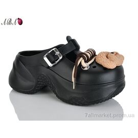 Крокси жіночі літні Літо QQ8ABA3-1 (6 пар р.36-41) "Aba" недорого оптом від прямого постачальника