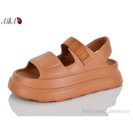 Фотография Босоножки женские летние Лето QQ5ABA5-7 (6 пар р.36-41) "Aba" недорого оптом от прямого поставщика