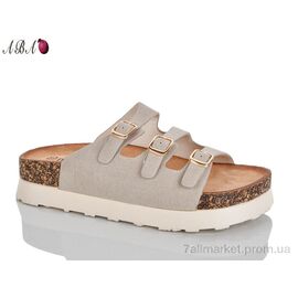 Фотография Шлепки женские облегченные Лето QQ1ABA32-2 (8 пар р.36-41) "Aba" недорого оптом от прямого поставщика