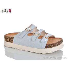 Фотография Шлепки женские облегченные Лето QQ1ABA32-4 (8 пар р.36-41) "Aba" недорого оптом от прямого поставщика