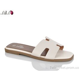 Фотография Шлепки женские облегченные Лето QQ1ABA30-2 (8 пар р.36-41) "Aba" недорого оптом от прямого поставщика