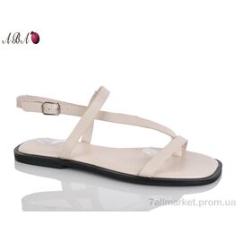 Фотография Босоножки женские летние Лето QQ1ABA38-3 (8 пар р.36-41) "Aba" недорого оптом от прямого поставщика