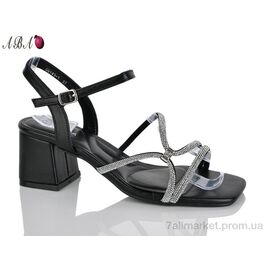 Фотография Босоножки женские летние Лето QQ1ABA43-1 (6 пар р.36-41) "Aba" недорого оптом от прямого поставщика