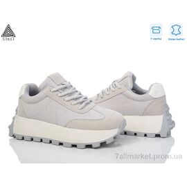 Кросівки жіночі модні Весна/осінь V260-3 шкіра (8 пар р.36-41) "STILLI Group" недорого оптом від прямого постачальника