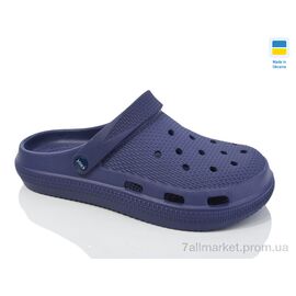 Фотография Кроксы женские летние Лето C98 т.синій (6 пар р.36-41) "Inblue" недорого оптом от прямого поставщика