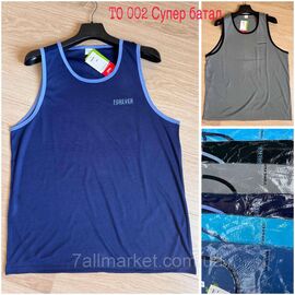 Фотография Майка мужская молодёжная супер-батал р-ры 4XL-8XL (микс цв) "NICOLAS" недорого оптом от прямого поставщика