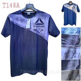 Фотография Футболка мужская молодёжная  р-ры XL-3XL (микс цв) "NICOLAS" недорого оптом от прямого поставщика