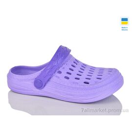 Фотография Кроксы женские летние Лето DS62 бузок (8 пар р.36-41) "Inblue" недорого оптом от прямого поставщика