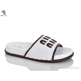 Фотография Шлепки женские облегченные Лето QQ109-2 (8 пар р.36-41) "Red Sun" недорого оптом от прямого поставщика