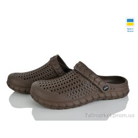 Фотография Кроксы женские летние Лето Крок С62 т.коричневий (6 пар р.36-41) "Vladimir" недорого оптом от прямого поставщика