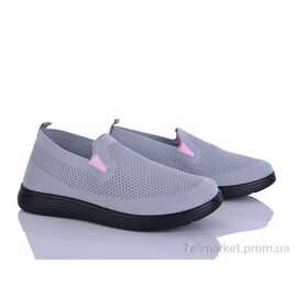 Фотография Слипоны женские тканевые Лето 4329-2391-4 (8 пар р.37-42) "Pryama Vigoda" недорого оптом от прямого поставщика