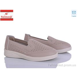 Фотография Туфли женские стильные Лето 262-5 (8 пар р.37-42) "Saimaoji" недорого оптом от прямого поставщика