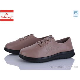 Фотография Туфли женские стильные Весна/осень FT02-8 (6 пар р.41-42) "Saimaoji" недорого оптом от прямого поставщика