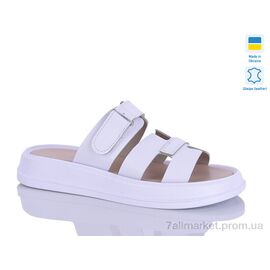 Шльопанці жіночі полегшені Літо 5 білий к. (6 пар р.36-40) "Sali" недорого оптом від прямого постачальника