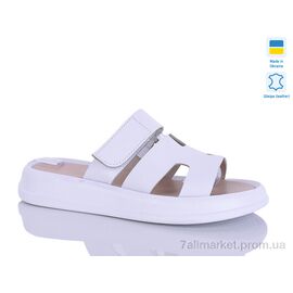 Шльопанці жіночі полегшені Літо 8 білий к. (6 пар р.36-40) "Sali" недорого оптом від прямого постачальника