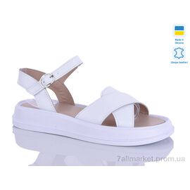 Босоніжки жіночі літні Літо 2 білий к. (6 пар р.36-40) "Sali" недорого оптом від прямого постачальника