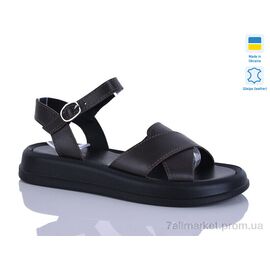 Босоніжки жіночі літні Літо 2 корич.к. (6 пар р.36-40) "Sali" недорого оптом від прямого постачальника