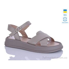 Босоніжки жіночі літні Літо 2 капуч.к. (6 пар р.36-40) "Sali" недорого оптом від прямого постачальника