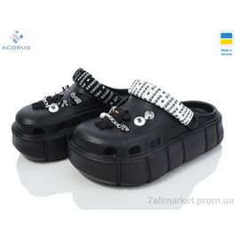 Фотография Кроксы женские летние Лето 152-2-4 (6 пар р.36-40) "Acorus" недорого оптом от прямого поставщика