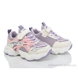 Фотография Кроссовки детские модные Весна/осень B09-2 (12 пар р.26-31) "Blue Rama" недорого оптом от прямого поставщика