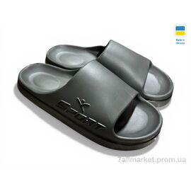 Шльопанці чоловічі пляжні Літо 403 графіт (8 пар р.41-46) "Rai shoes" недорого оптом від прямого постачальника