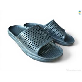 Шльопанці чоловічі пляжні Літо 409 синій (8 пар р.41-46) "Rai shoes" недорого оптом від прямого постачальника
