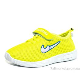 Фотография Кроссовки детские модные Весна/осень 504-6 (18 пар р.26-31) "Blue Rama" недорого оптом от прямого поставщика