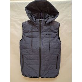 Фотография Жилетка мужская G6 blue р.48-56 "ZERO" недорого оптом от прямого поставщика