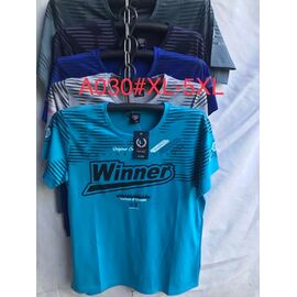 Фотография Футболка мужская A030 mix р.XL-5XL "ZERO" недорого оптом от прямого поставщика