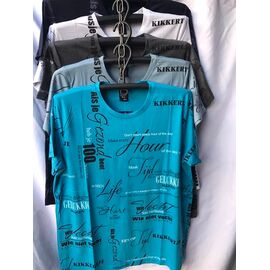 Фотография Футболка мужская A67 mix р.XL-5XL "ZERO" недорого оптом от прямого поставщика