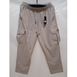 Штани чоловічі утеплені 3011 beige р.3XL-7XL "ZERO" недорого оптом від прямого постачальника