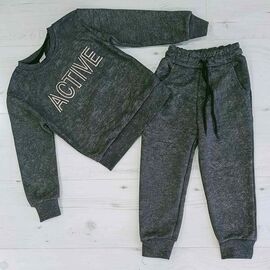 Фотография Костюм детский на мальчика 5572 grey р.4-8 "MALIBU" недорого оптом от прямого поставщика