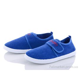 Фотография Слипоны детские без шнурков Весна/осень K34-1 (12 пар р.31-36) "Blue Rama" недорого оптом от прямого поставщика