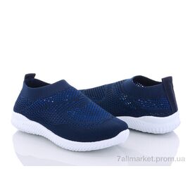 Фотография Кроссовки детские модные Лето K205-5 (12 пар р.31-36) "Blue Rama" недорого оптом от прямого поставщика