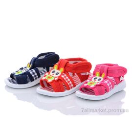 Фотография Босоножки детские летние Лето A70 mix (40 пар р.16-20) "Blue Rama" недорого оптом от прямого поставщика