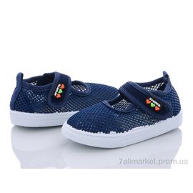 Фотография Кроссовки детские модные Лето AG231-5 (12 пар р.21-26) "Blue Rama" недорого оптом от прямого поставщика