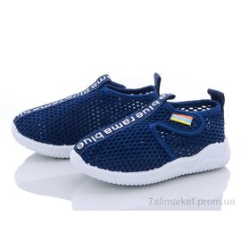 Фотография Кроссовки детские модные Лето G401-5 (12 пар р.21-26) "Blue Rama" недорого оптом от прямого поставщика