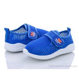 Фотография Кроссовки детские модные Лето W402-1 (12 пар р.26-31) "Blue Rama" недорого оптом от прямого поставщика