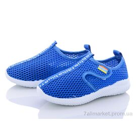 Фотография Кроссовки детские модные Лето K401-1 (12 пар р.31-36) "Blue Rama" недорого оптом от прямого поставщика