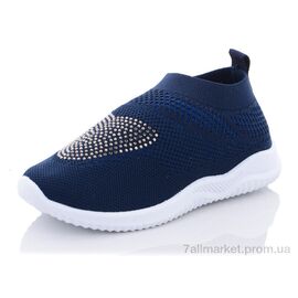 Фотография Кроссовки детские модные Лето W208-5 (12 пар р.26-31) "Blue Rama" недорого оптом от прямого поставщика