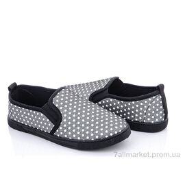 Фотография Слипоны детские без шнурков Весна/осень K46-3 (12 пар р.32-37) "Blue Rama" недорого оптом от прямого поставщика