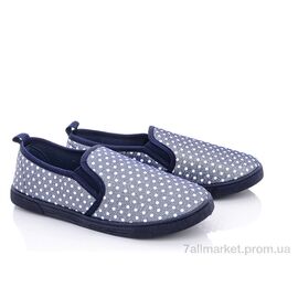Фотография Слипоны детские без шнурков Весна/осень K46-5 (12 пар р.32-37) "Blue Rama" недорого оптом от прямого поставщика